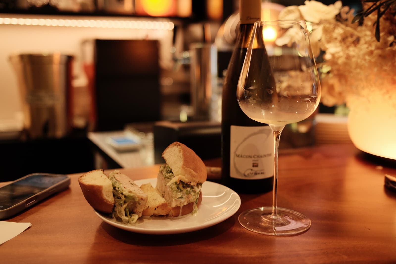 Burger & Burgundy